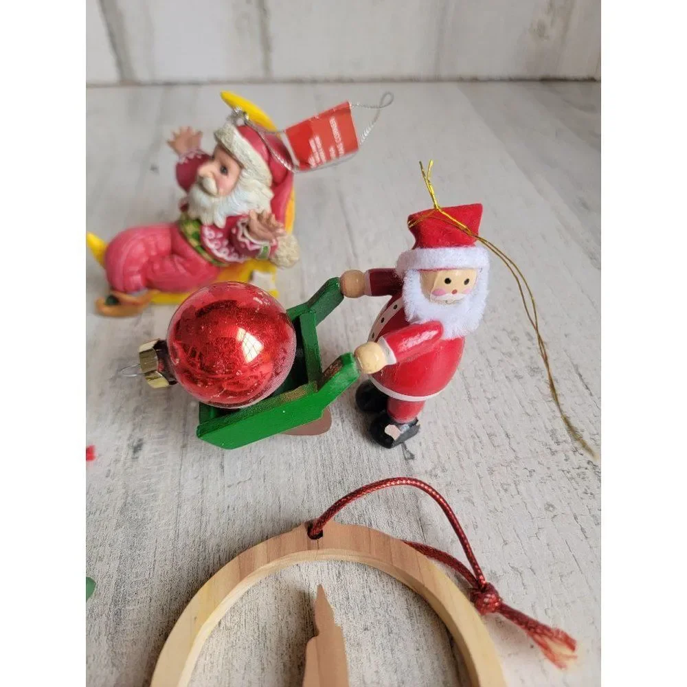 Rustic Santa Claus Moon Taxi variety mailman ornament Xmas‎